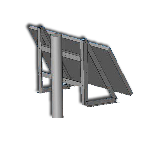 Unité(s) Adaptateur mat pour kit de fixation taille S