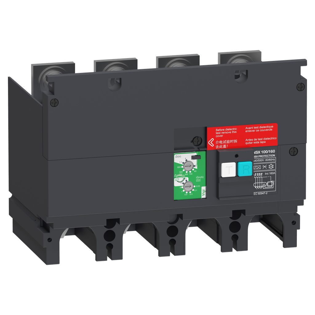 ComPacT VigiPacT NSX - bloc vigi - 4P - seuil 0,03 à 30A - 440/550Vca pr NSX160