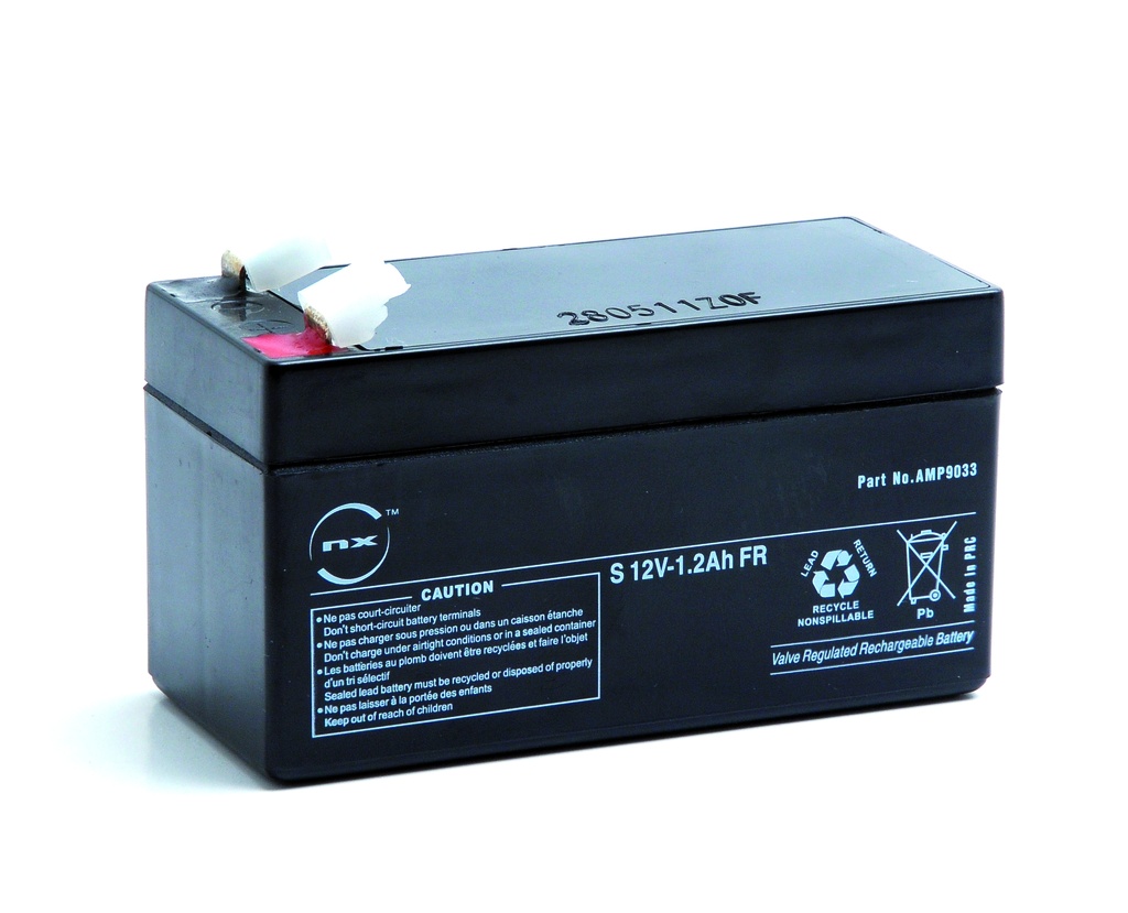 Unité(s) Batterie plomb AGM NX 1.2-12 General Purpose FR 12V 1.2Ah F4.8