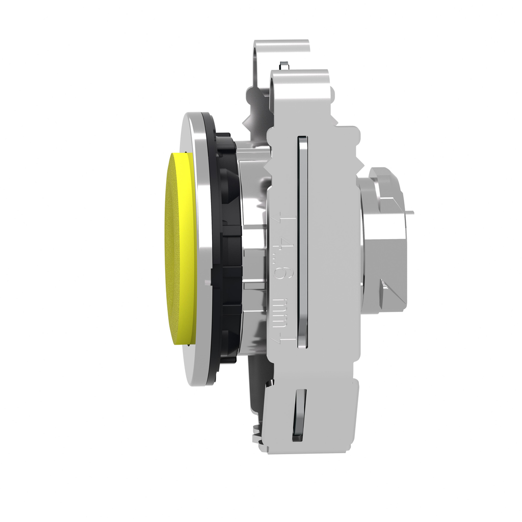 Harmony XB4 - tête bouton poussoir à impulsion - flush - dépassant - jaune