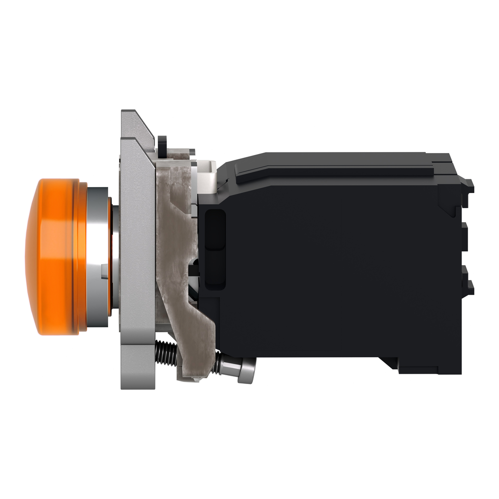 Harmony XB4 - voyant lumineux DEL - Ø22 - orange - alim transfo 400V - vis étr