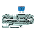 TOPJOB'S Borne fusible plat 2C / 6 (10) mm² / Gris