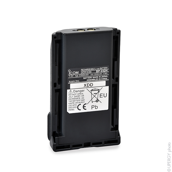 Batterie(s) Batterie talkie walkie ICOM 7.4V 2000mAh