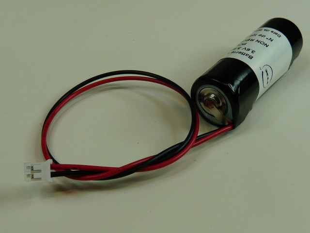 Pack(s) Batterie lithium LS17500 A 3.6V 3.6Ah JST