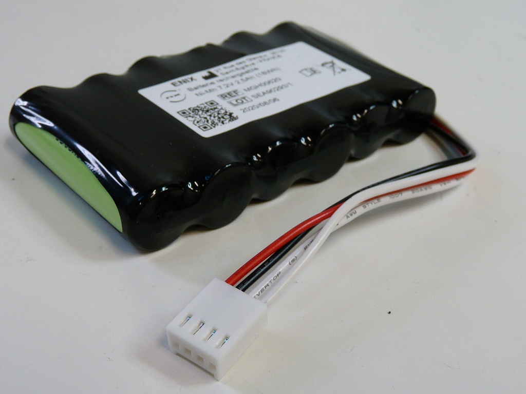 Pack(s) Batterie médicale rechargeable 6x AA ST1 6S1P 7.2V 2.5Ah MOLEX