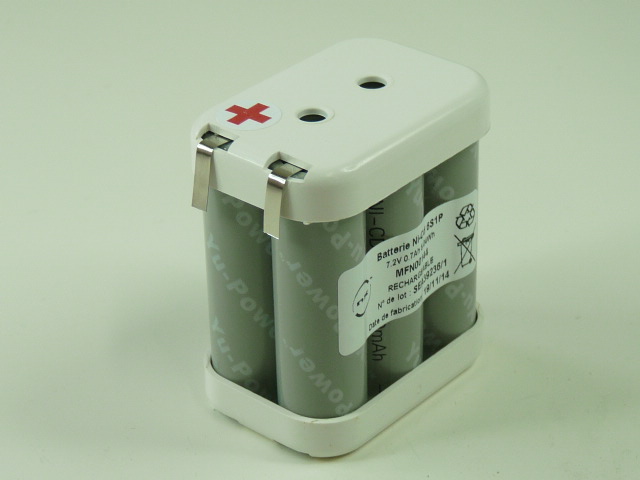 Batterie(s) Batterie Nicd 6x AA 6S1P 700 ST2 7.2V 700mAh
