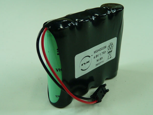 Batterie(s) Batterie Nimh 4x AA 4S1P ST1 4.8V 2000mAh HE14