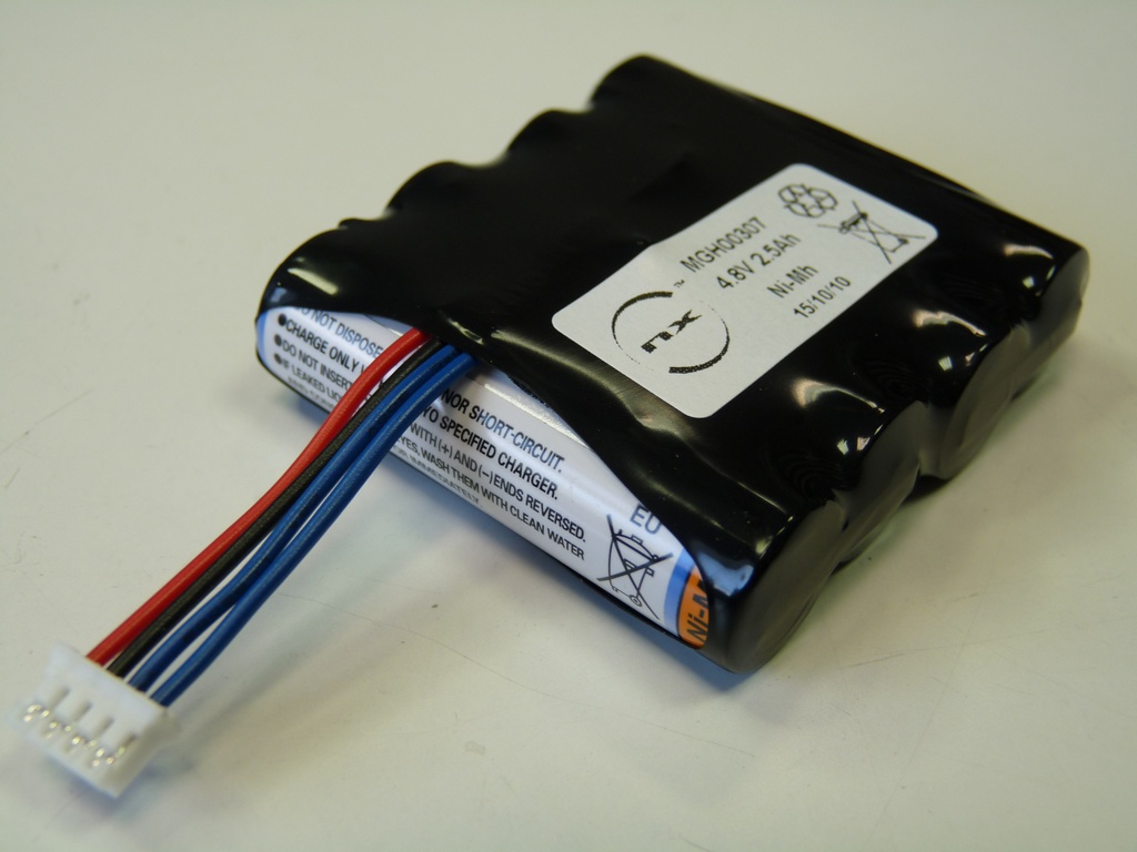 Pack(s) Batterie Nimh 4x AA 4S1P ST1 4.8V 2500mAh JST