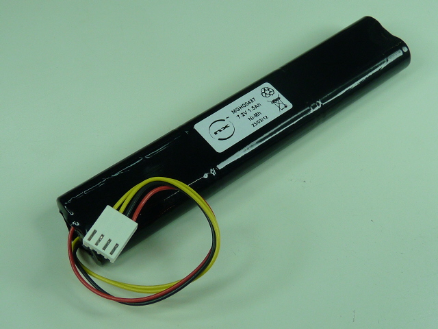 Pack(s) Batterie Nimh 6x AA ST5 6S1P 7.2V 1.7Ah Molex