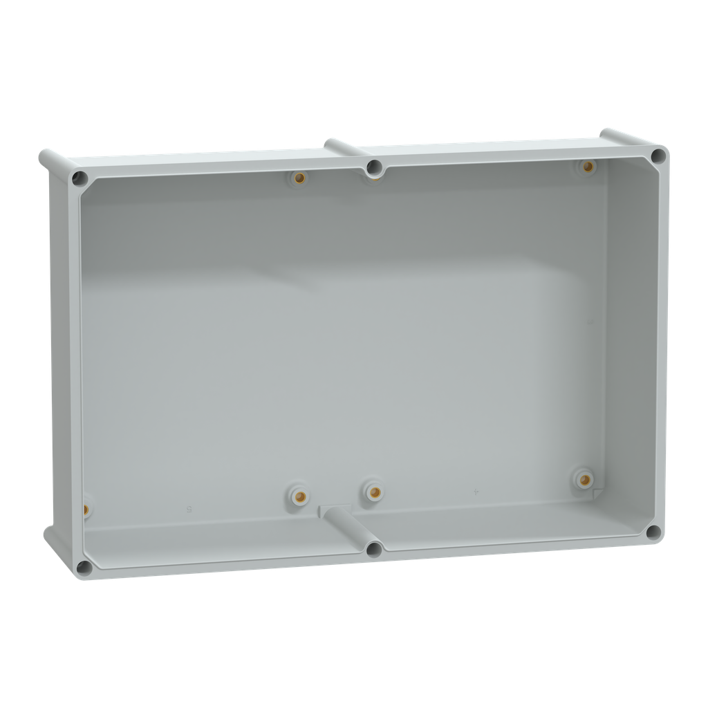 PanelSeT PLS - Boite avec Couvercle transparent 36x54x23 Ral 7035
