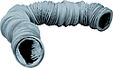 Gaine souple PVC, diamètre 80 mm, longueur 6 m