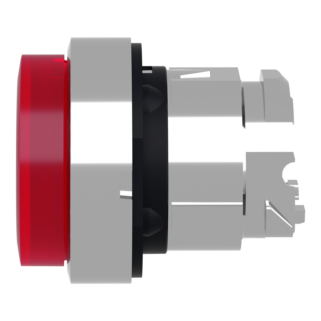 Harmony XB4 - tête bouton poussoir lumineux DEL - Ø22 - dépassant - rouge