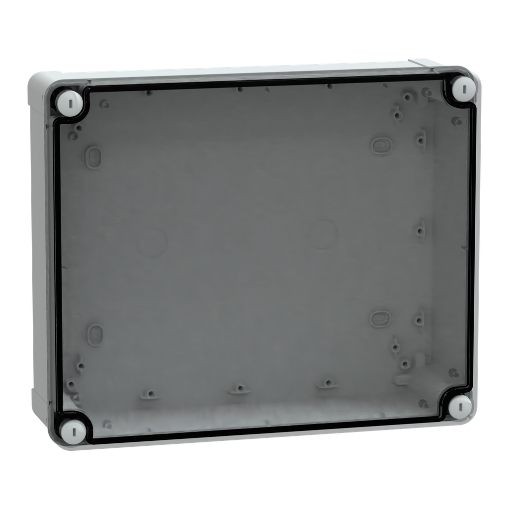 PanelSeT - boîte industrielle - transparente - 291x241x87mm - PC