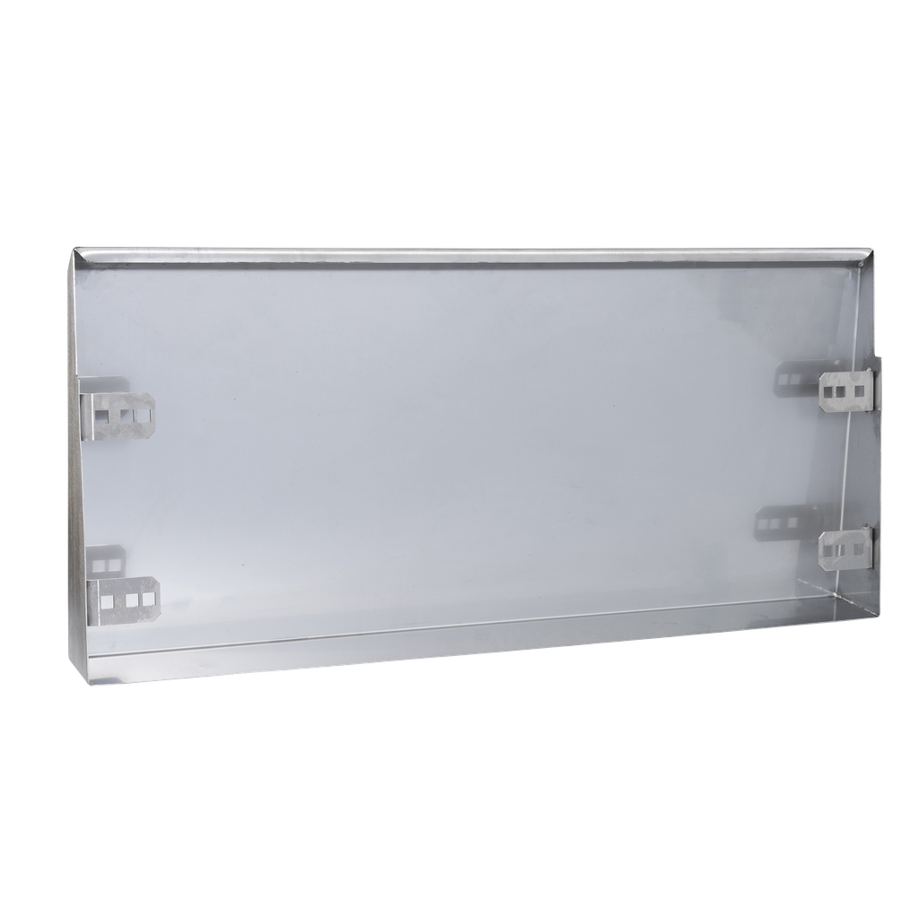 PanelSeT SFN Accessoires - auvent - inox 304L - fin. brossé - coffret 800x300mm
