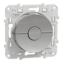 Odace 2011 - interrupteur - alu - 3 boutons  pour volets-roulants
