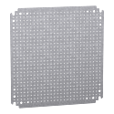PanelSeT - châssis microperf. - acier galva. - coffret H=400xL=400mm