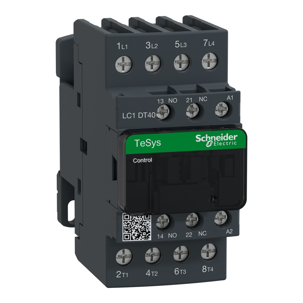 TeSys LC1D - contacteur - 4P - AC-1 440V - 40A - bobine 42Vca