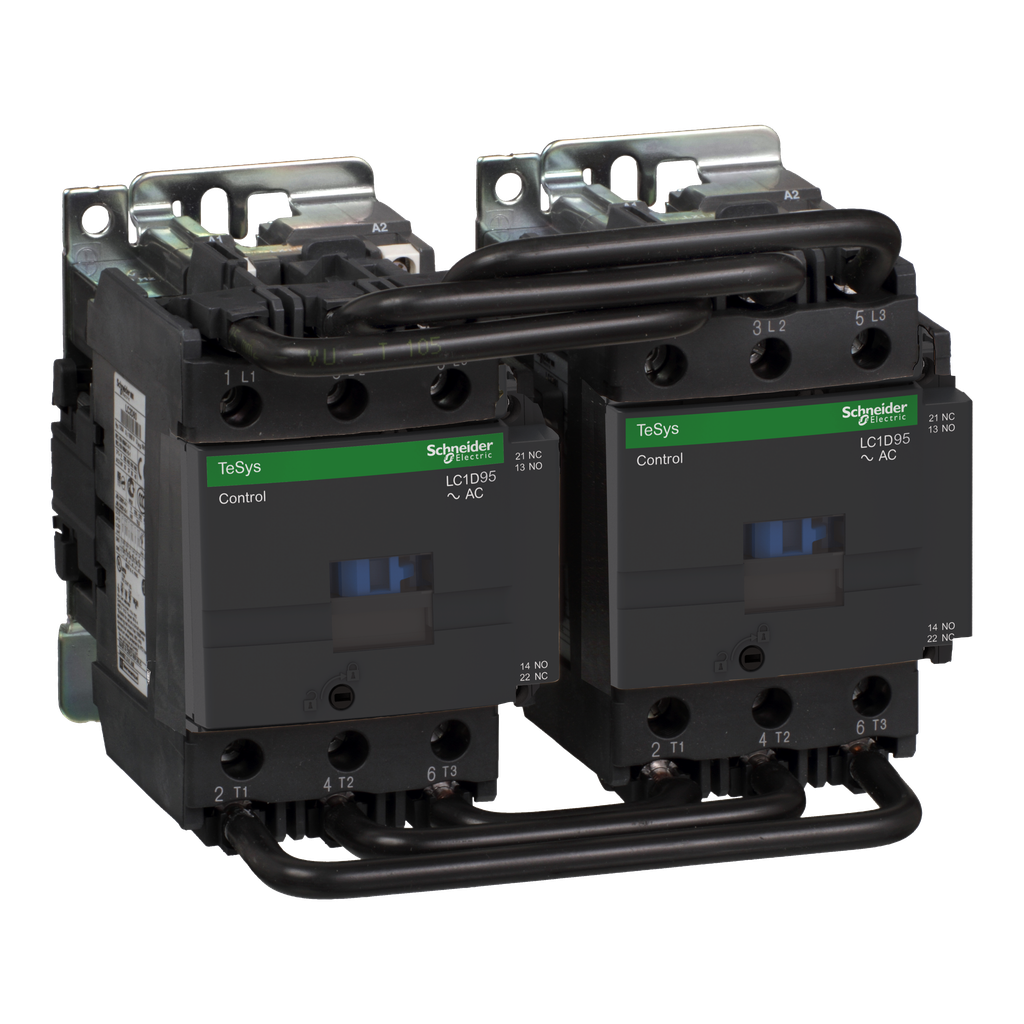 TeSys LC2D - contacteur inverseur - 3P - AC-3 440V - 95A - bobine 230Vca