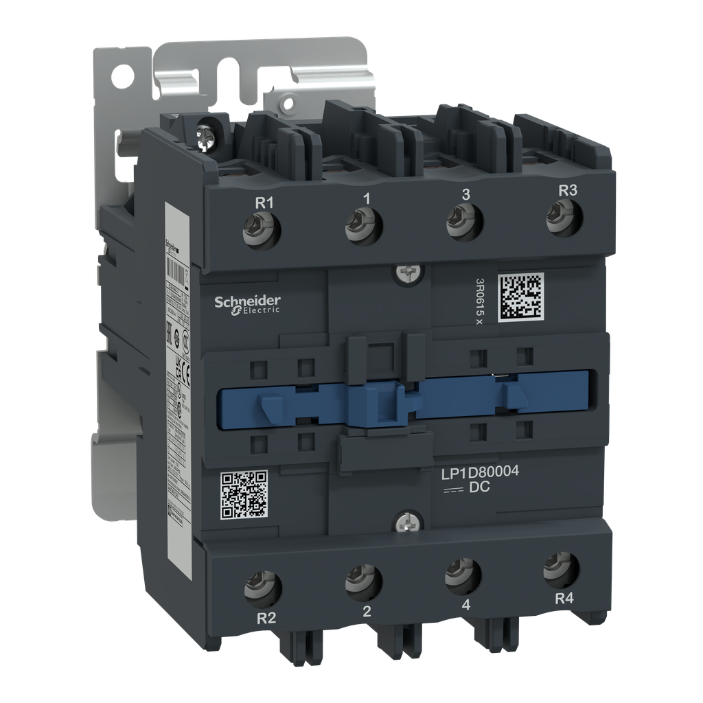 TeSys LP1D - contacteur - 4P - AC-1 440V - 125A - bobine 12Vcc