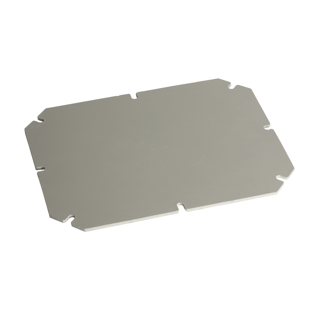PanelSeT TBP/TBS - platine de montage - 1 châssis plein -acier galvanisé 341x291