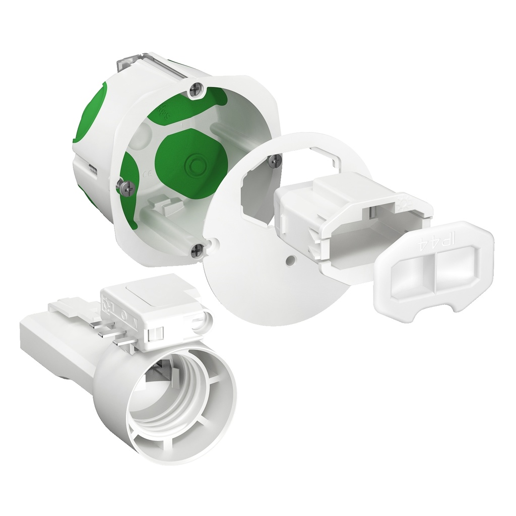Multifix Air  DCL -  boîte d’applique couv affleurant, connect, douille