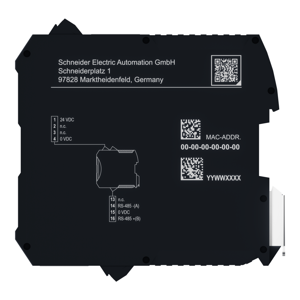 Preventa XPSMCM - Module de com multiprotocoles - 2 x RJ45 - Bornier à vis