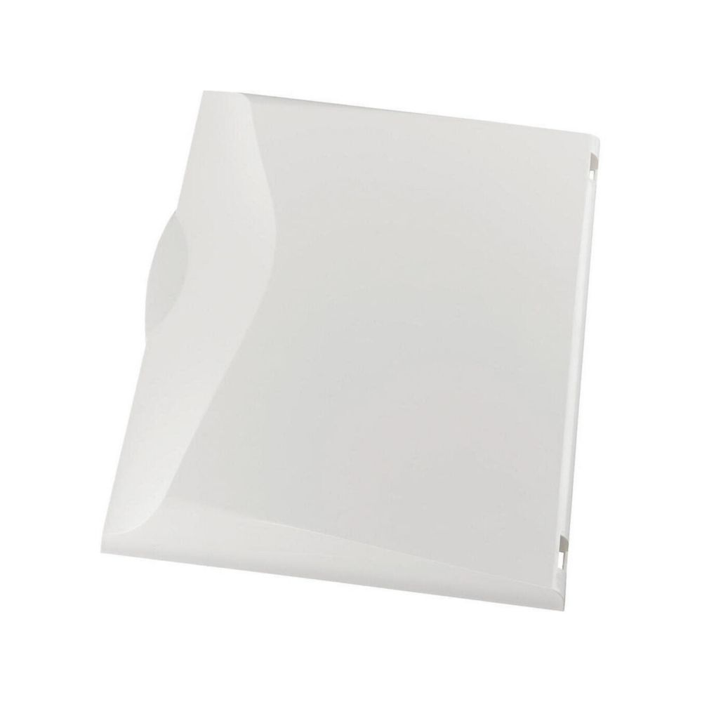 Porte opaque RAL9010 pour coffret BC-CS 2 rangées - sans serrure