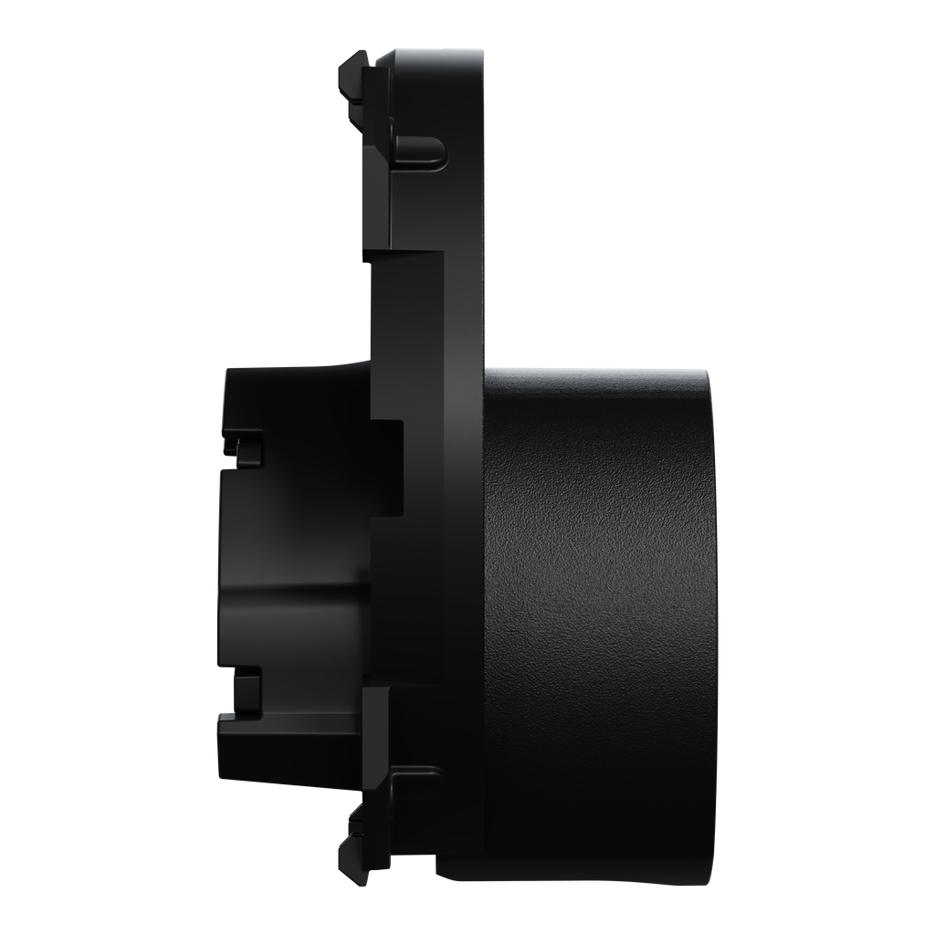 Odace - enjoliveur seul - pour sortie de câble - noir onyx