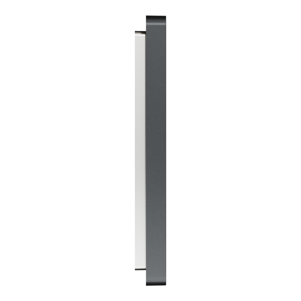 Odace Architecte - plaque de finition latérale - effet Perle Noire