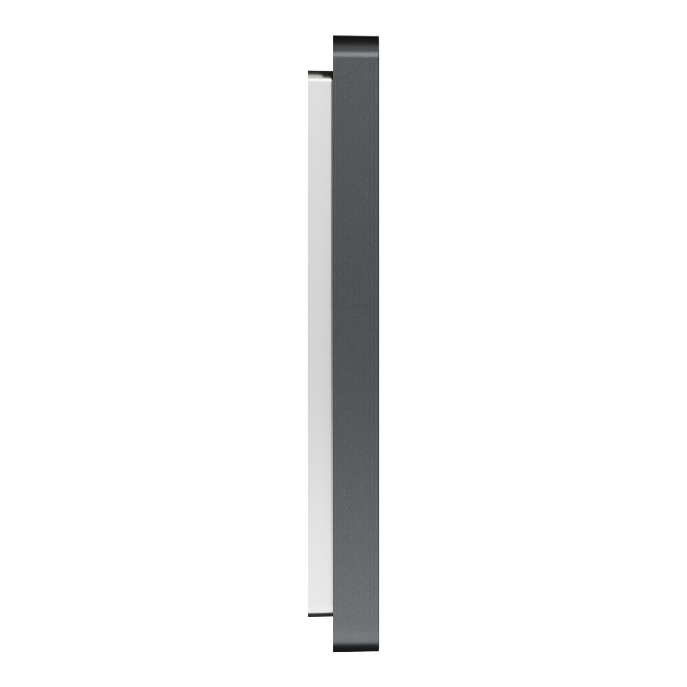 Odace Architecte - plaque de finition latérale - effet Perle Noire