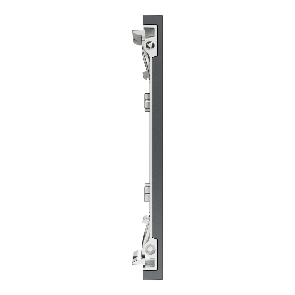 Odace Architecte - plaque de finition centrale - effet Perle Noire