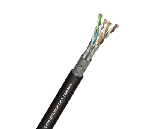 S/FTP 4P   CAT.7 OUTDOOR     PE NOIR 1000MHZ T500