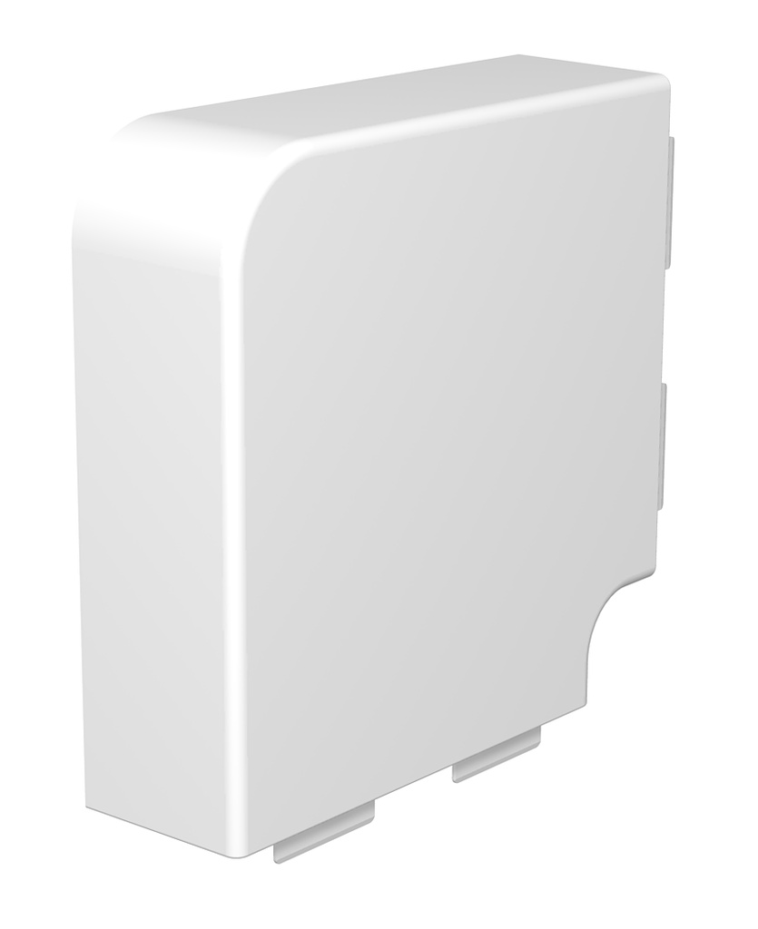 Angle plat 60x170mm Chlorure de polyvinyle blanc pur RAL 9010