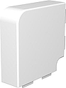 Angle plat 60x170mm Chlorure de polyvinyle blanc pur RAL 9010