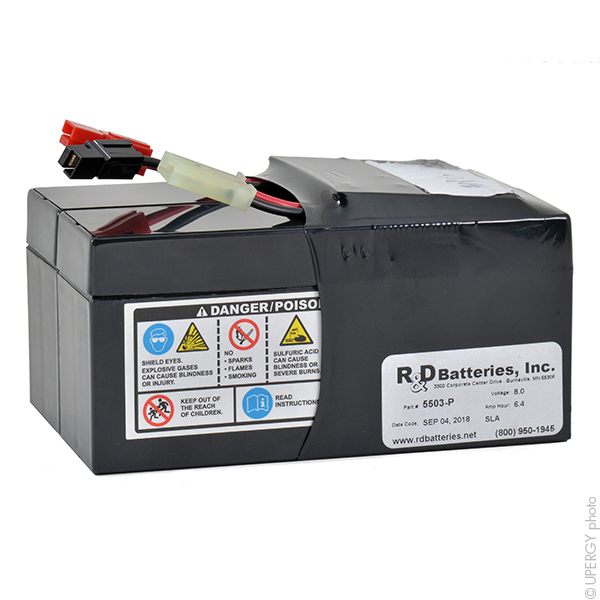 Batterie(s) Batterie médicale rechargeable 8V 5400mAh