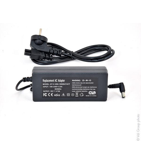 Unité(s) Alimentation pour ordinateur portable Sony 19V 90W