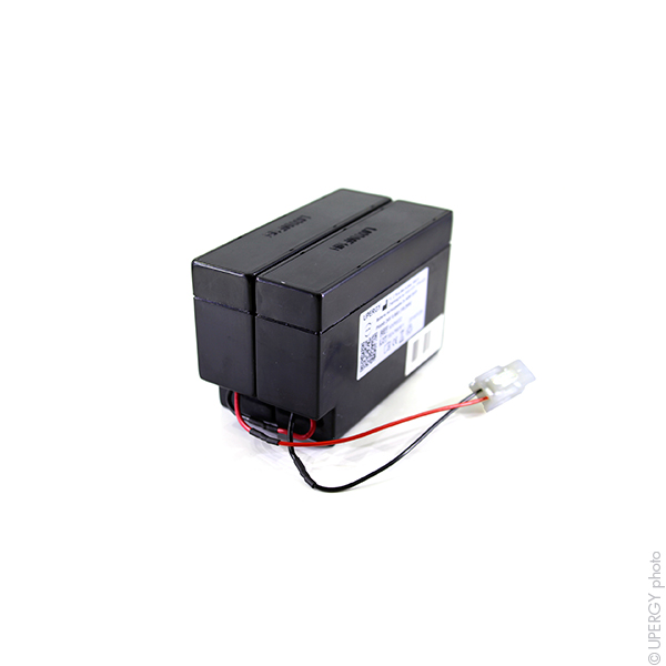 Pack(s) Batterie médicale rechargeable 2x 12V-0.8Ah 2S1P ST1 24V 0.8Ah Molex
