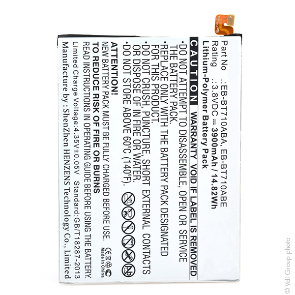 Batterie(s) Batterie tablette 3.8V 3500mAh