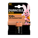 Blister(s) x 1 Pile alcaline blister x1 Duracell Plus 100%  6LR61 9V 550mAh