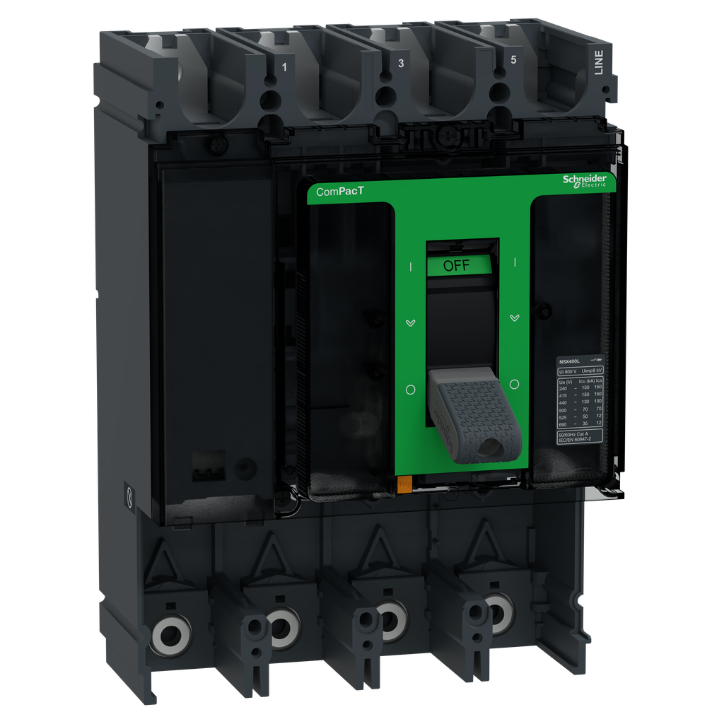 ComPacT NSX400L - Bloc de coupure sans déclencheur - 400A - 4P - 150kA