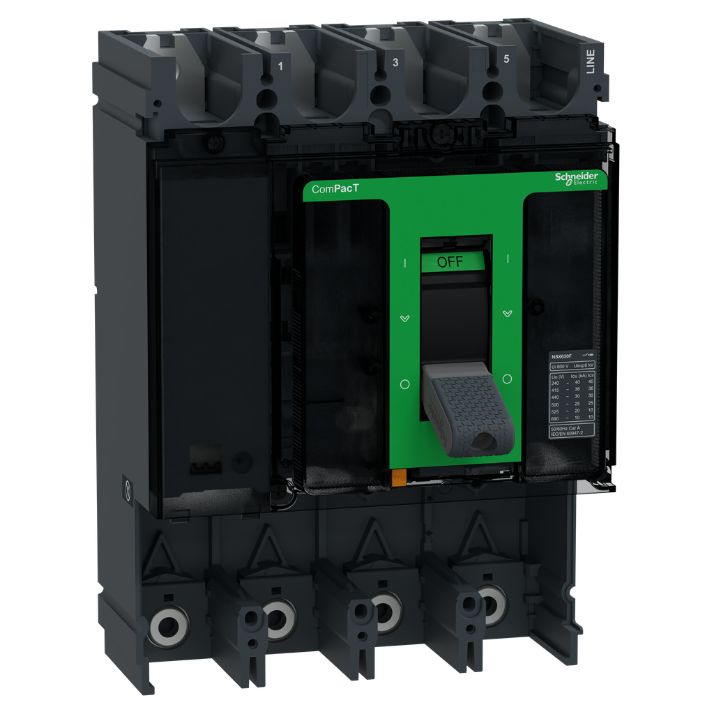 ComPacT NSX630F - Bloc de coupure sans déclencheur - 630A - 4P - 36kA
