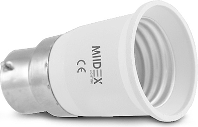 ADAPTATEUR BASE CULOT B22 VERS E27