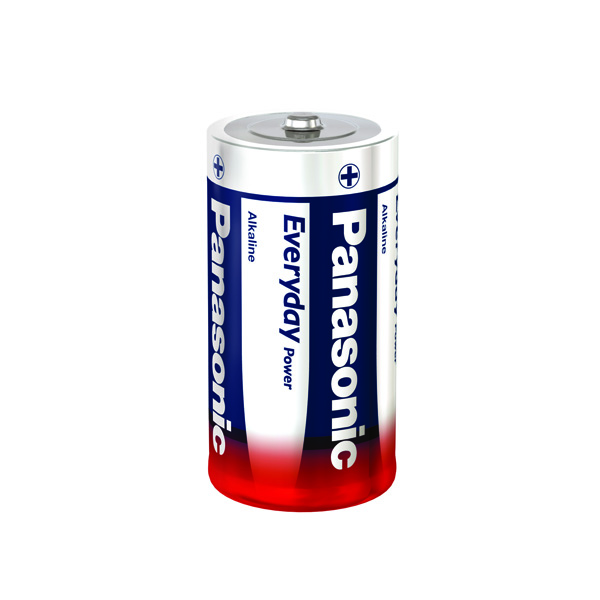 Blister(s) x 2 Pile alcaline blister x2 Panasonic Everyday Power LR14 - C 1.5V 9