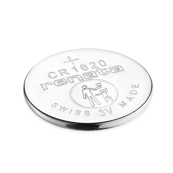 Blister(s) x 1 Pile bouton lithium blister CR1620 RENATA 3V 68mAh