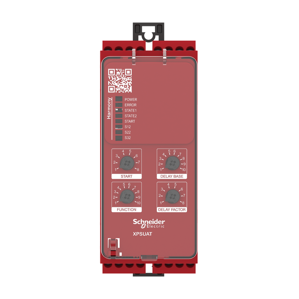 Preventa XPSU - module sécurité multifonctions - Cat4 - 6F 1O - 24V - vis