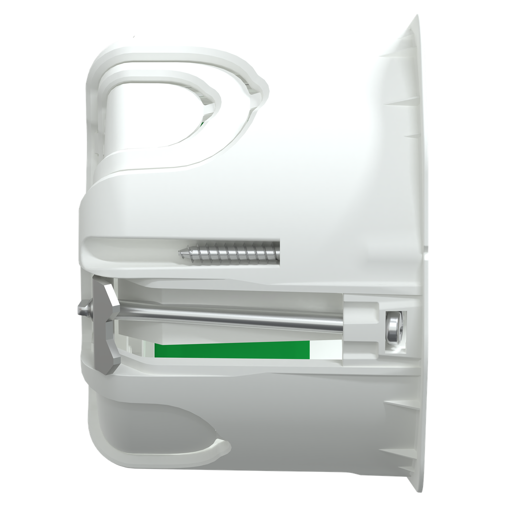 Multifix - boîte encastrement - 4 postes - Ø67mm - P50mm - entraxe 71mm