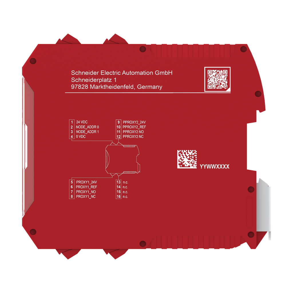 Preventa XPSMCM - module de contrôle de vitesse 2 entrées connecteur à vis