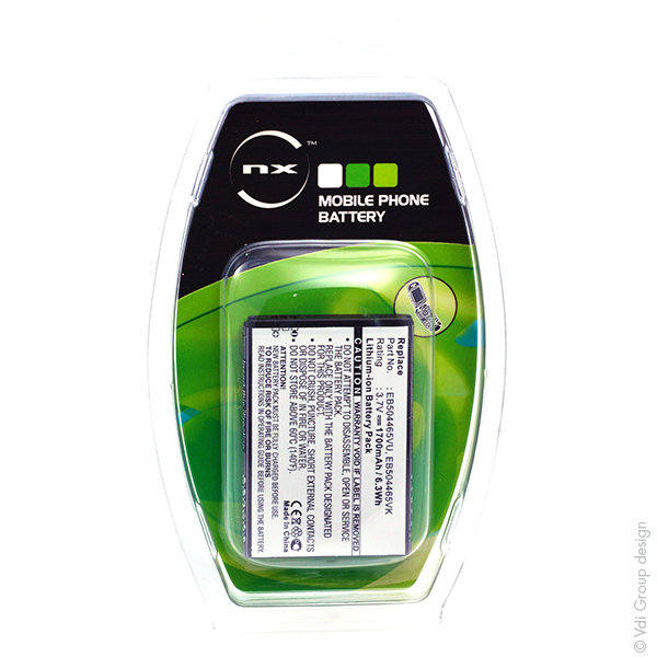 Blister(s) x 1 Batterie téléphone portable pour Vodafone 3.7V 1700mAh