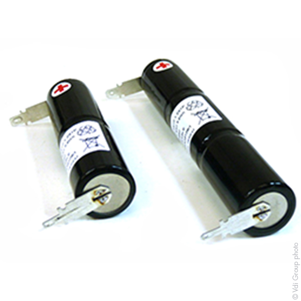 Batterie(s) Batterie eclairage secours 3x SC VNT 3,6V 3S1P & 2x SC VNT 2,4 2S1P