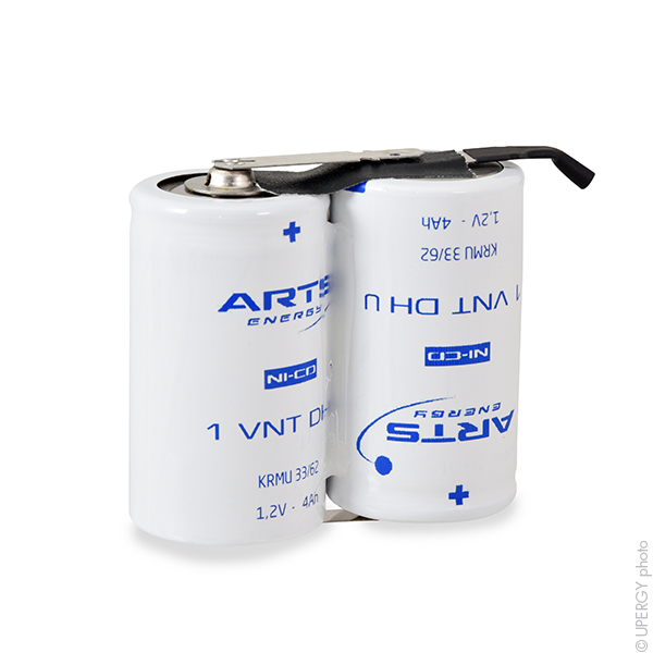 Batterie(s) Batterie eclairage secours 2x D VNT 2S1P ST1 2.4V 4.2Ah Fast